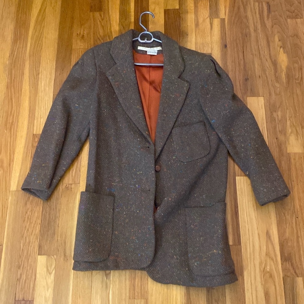 Perry Ellis Women’s Multicolored Coat Size 8